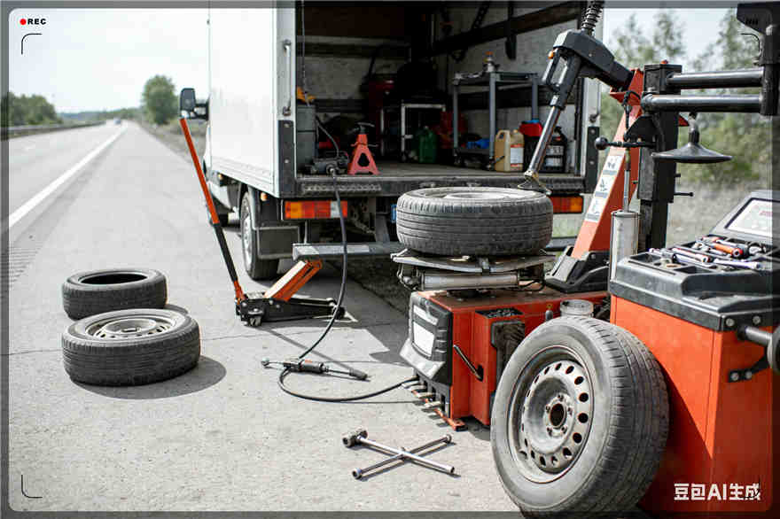 忻府区扎胎道路救援-流动补胎